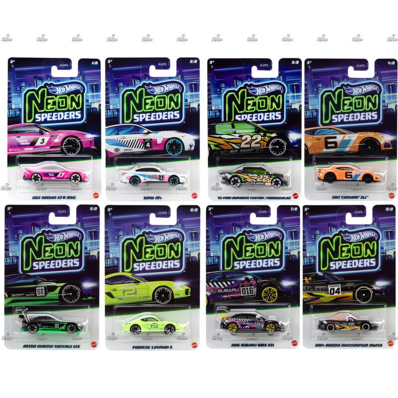Hot Wheels Exclusive NEON SPEEDERS MIX 2 2026