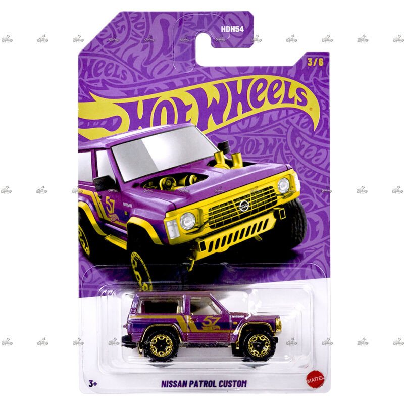 Hot Wheels Exclusive Nissan Patrol Custom PURPLE AND CHROME