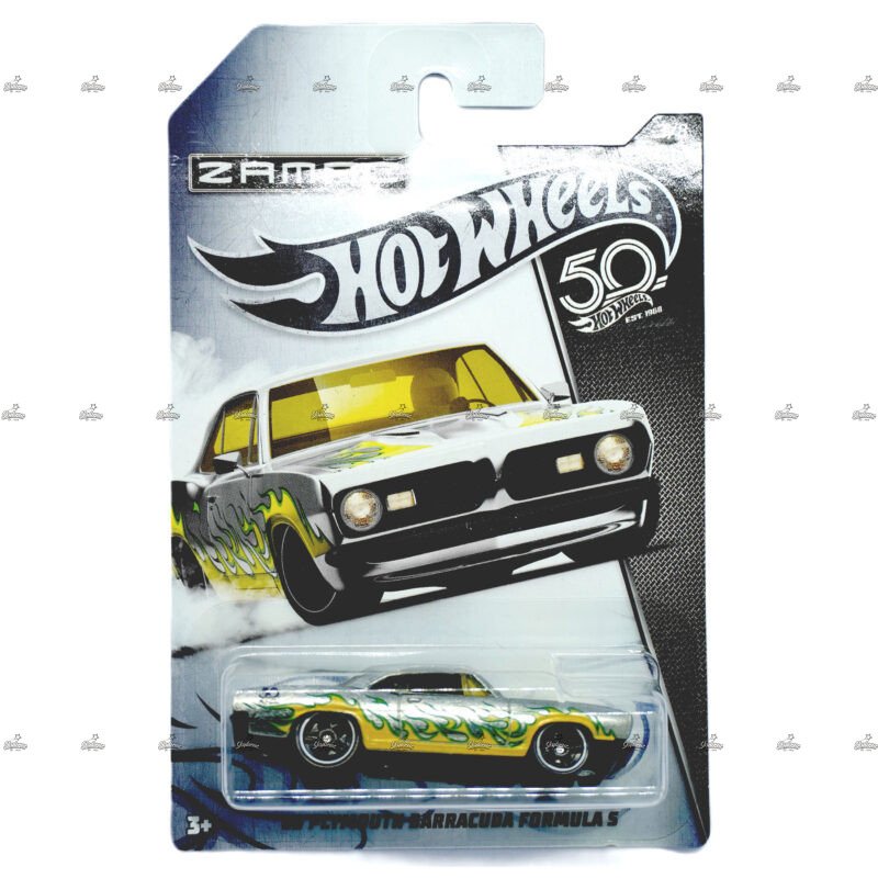 Hot Wheels Exclusive Plymouth Barracuda Formula 5 ZAMAC
