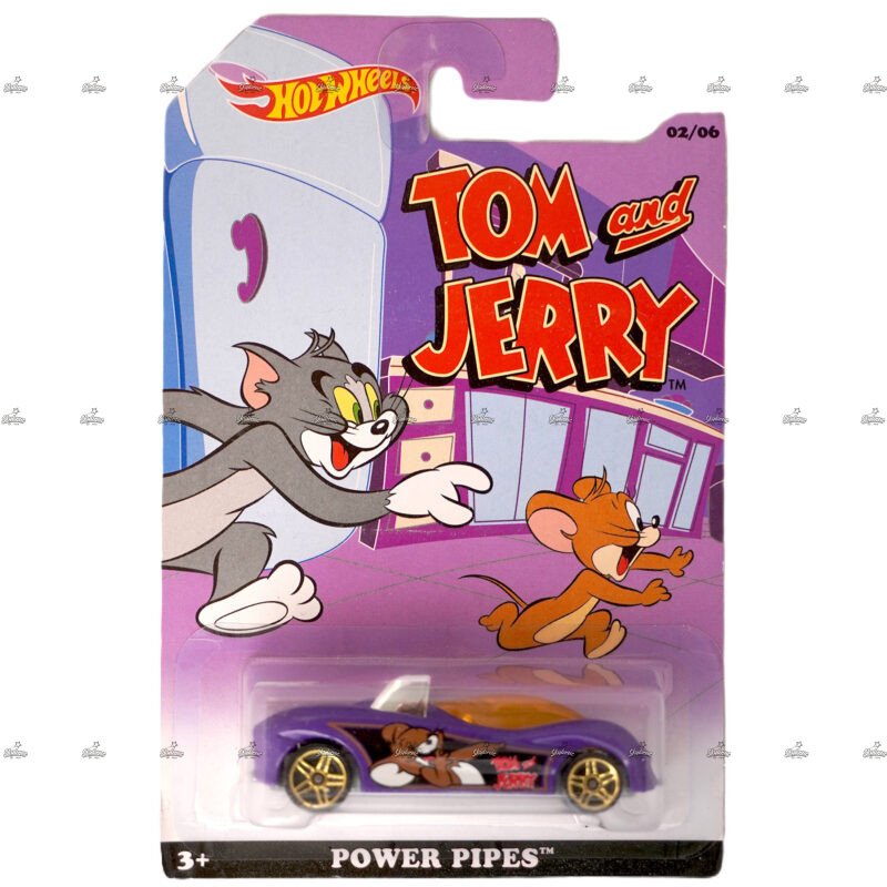 Hot Wheels Exclusive Power Pipes TOM AND JERRY