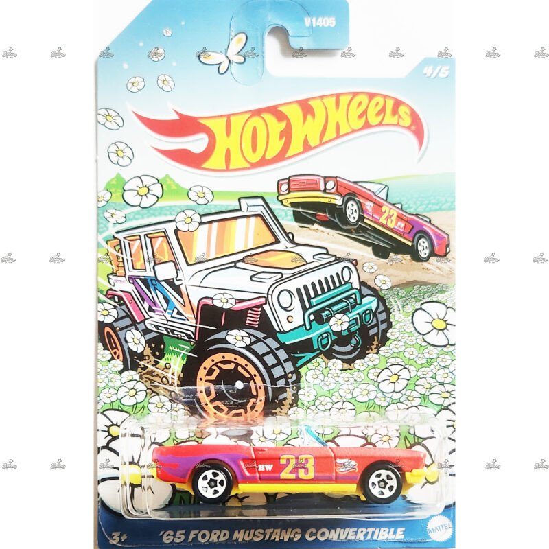 Hot Wheels Exclusive SPRING EDITION 65 FORD MUSTANG CONVERTIBLE