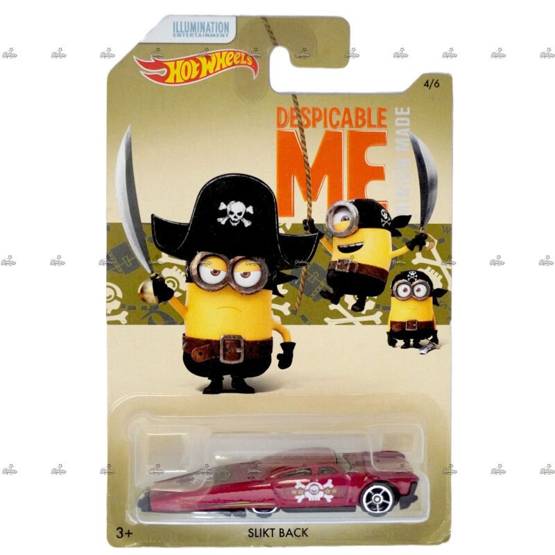 Hot Wheels Exclusive Slikt Black DESPICABLE ME