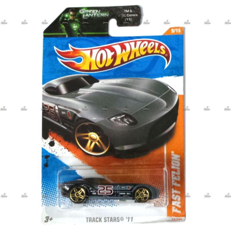 Hot Wheels Fast Felion TRACK STARS 11 GREEN LANTERN DC COMICS