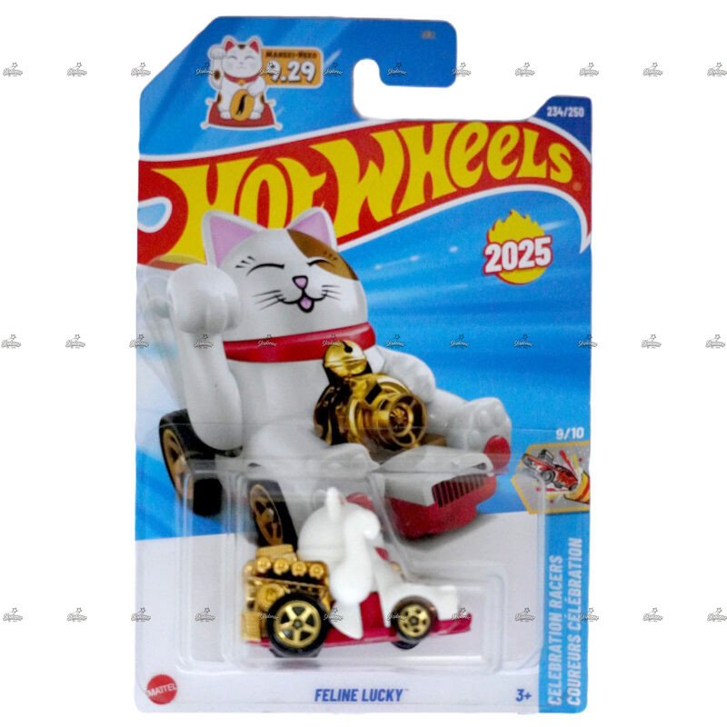 Hot Wheels Feline Lucky CELEBRAATION RACERS 2025