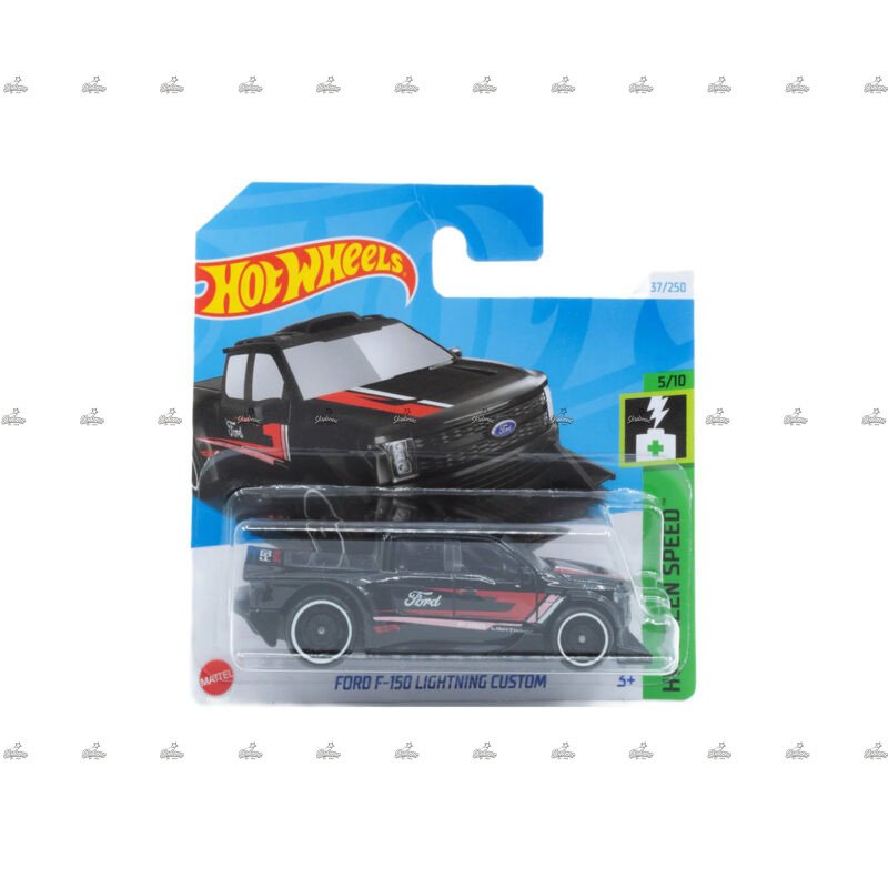 Hot Wheels Ford F 150 Lightning Custom HW GREEN SPEED 1