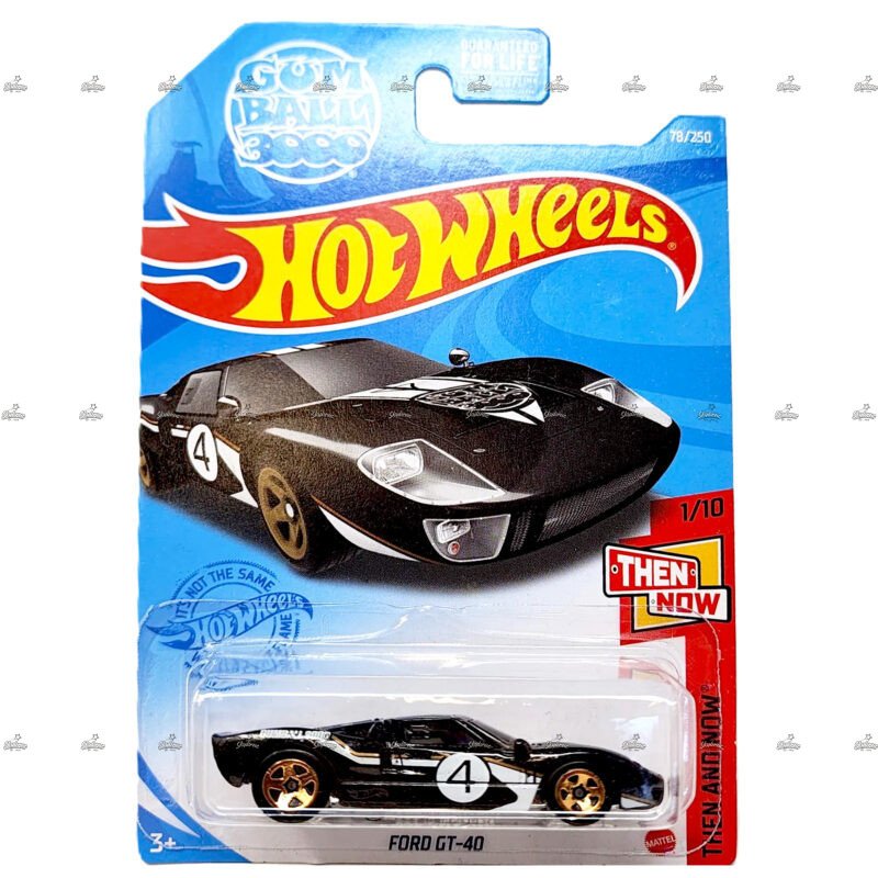 Hot Wheels Ford GT 40 THEN AND NOW