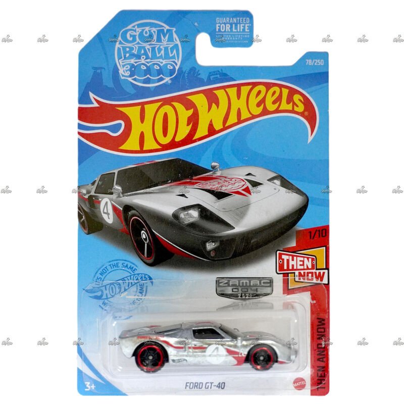 Hot Wheels Ford GT 40 THEN AND NOW ZAMAC 2021