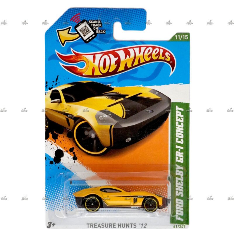 Hot Wheels Ford Shelby CR 1 Concept Treasure Hunts 12