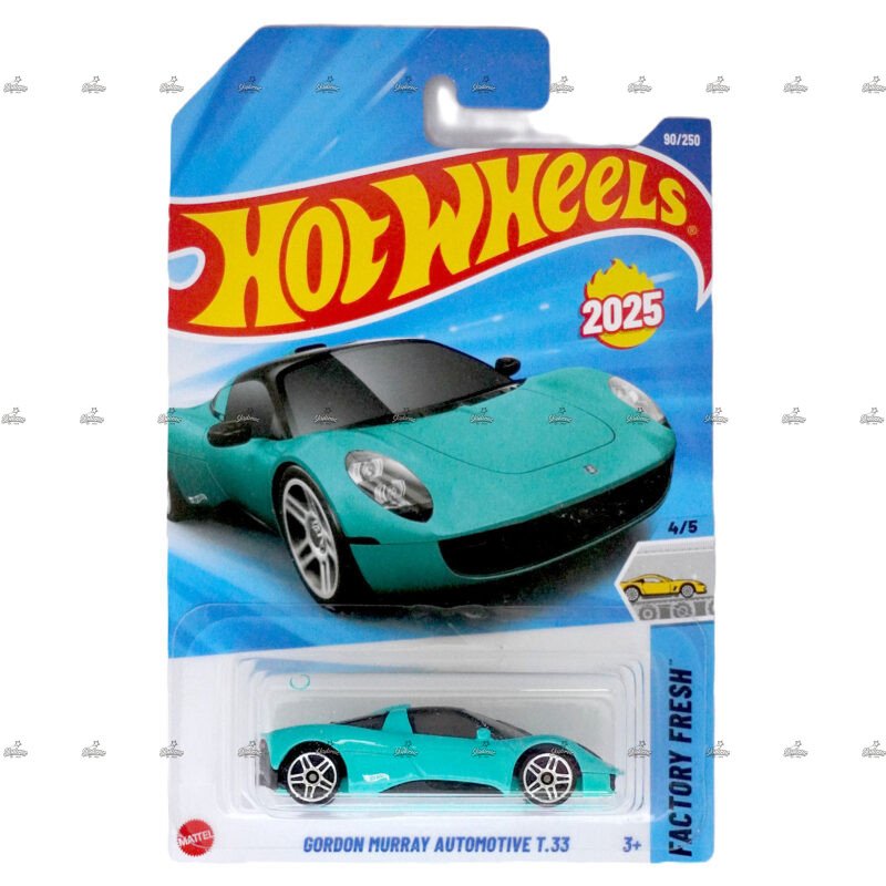 Hot Wheels Gordon Murray Automotive T.33 FACTORY FRESH 2025
