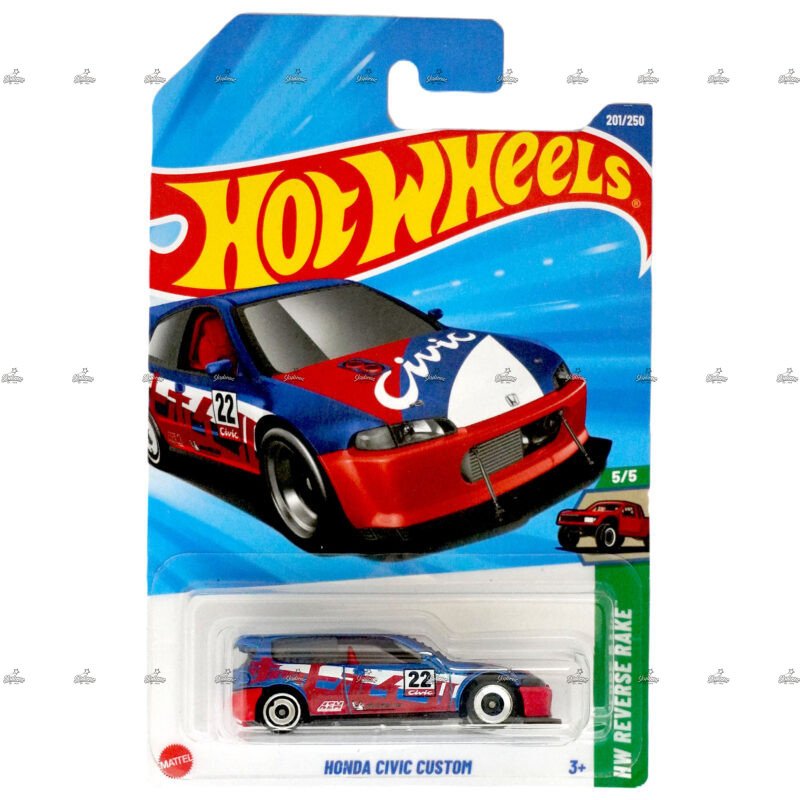 Hot Wheels Honda Civic Custom HW REVERSE RAKE 2025