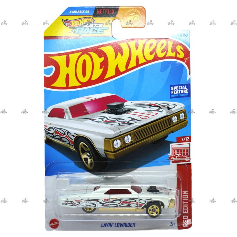 Hot Wheels Layin Lowrider RED EDITIONS