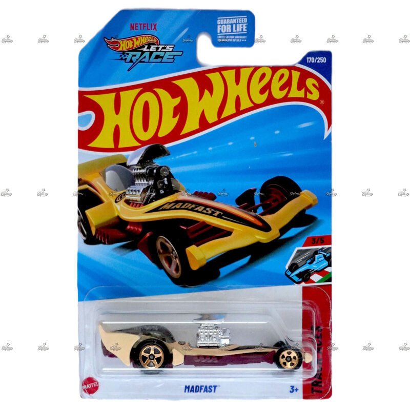 Hot Wheels Madfast TRACK ACES H CASE US CARD