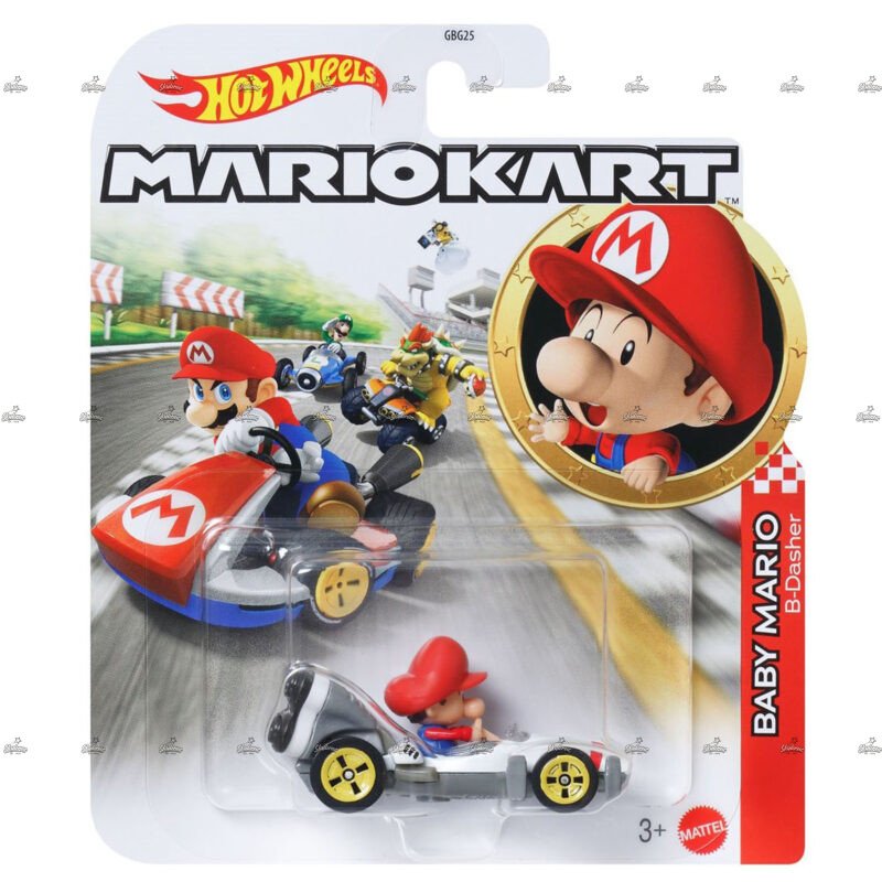 Hot Wheels Mario Kart Baby Mario B DASHER 2025 1
