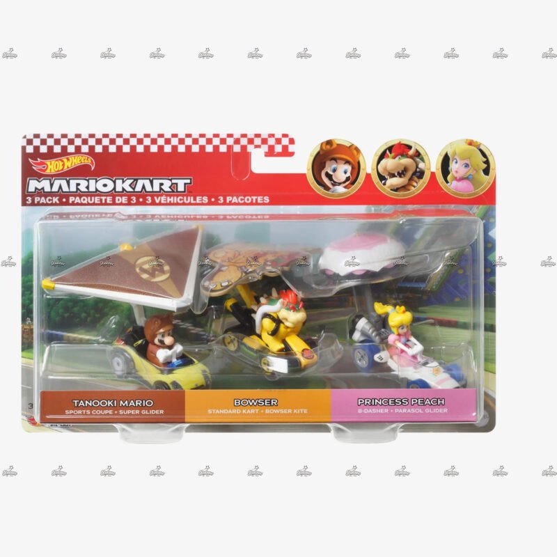 Hot Wheels MarioKart 3 Pack Gliders