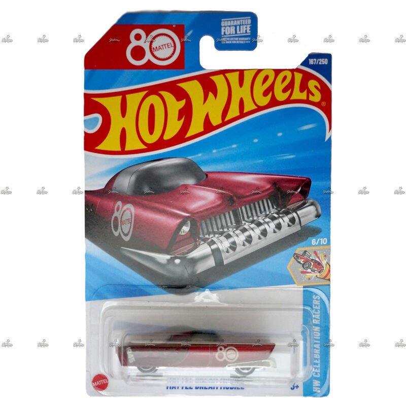Hot Wheels Mattel Dream Mobile HW CELEBRATION RACERS H CASE US CARD