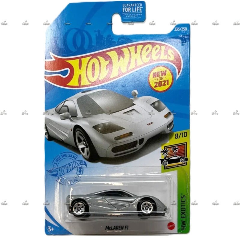 Hot Wheels McLaren F1 HW EXOTICS Silver