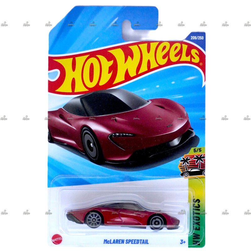 Hot Wheels McLaren Speedtail HW EXOTICS H CASE US CARD