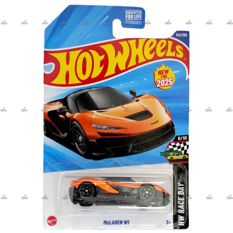 Hot Wheels McLaren W1 HW RACE DAY 2025 US CARD