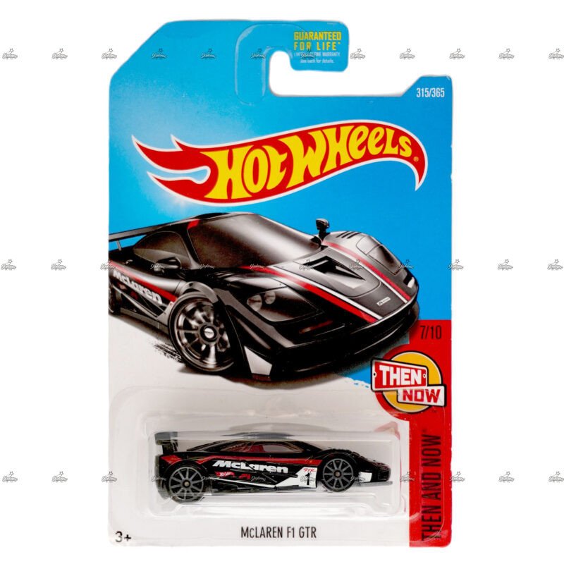 Hot Wheels Mclaren F1 GTR THEN AND NOW