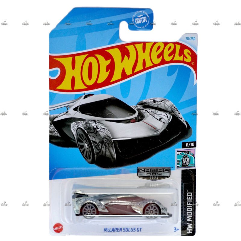 Hot Wheels Mclaren Solus GT HW MODIFIED ZAMAC