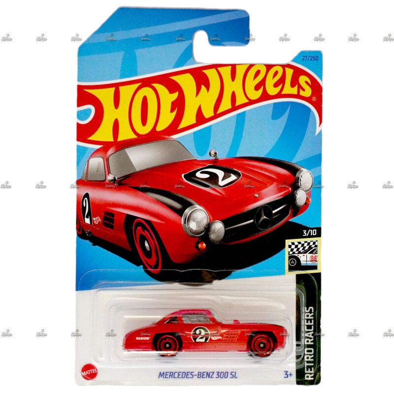 Hot Wheels Mercedes Benz 300 SL RETRO RACERS