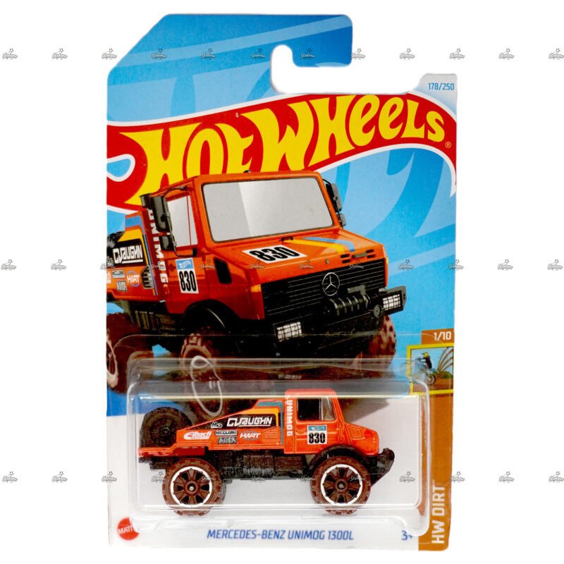 Hot Wheels Mercedes Benz Unimog 1300L HW DIRT