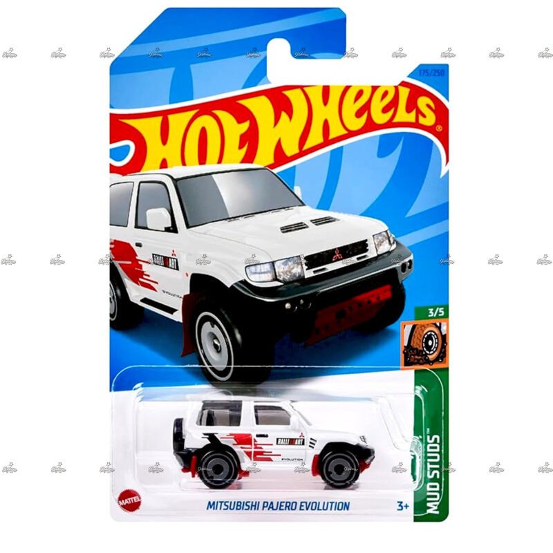Hot Wheels Mitsubishi Pajero Evolution MUD STUDS