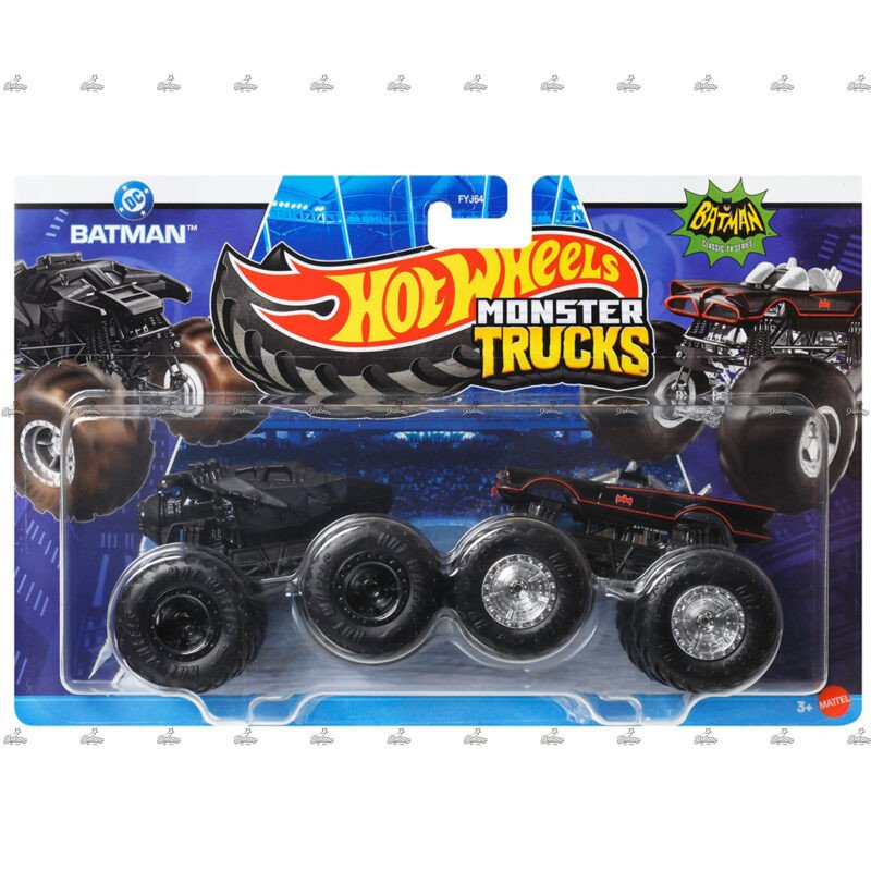 Hot Wheels Monster Truck Pack Batmobile BATMAN
