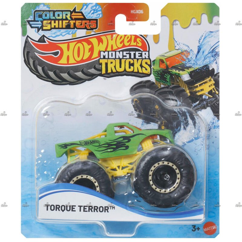 Hot Wheels Monster Truck Torque Terror COLOR SHIFTERS 2025