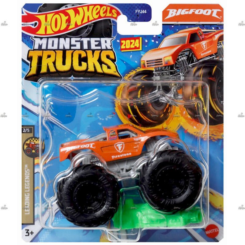Hot Wheels Monster Trucks Bigfoot LEADING LEGENDS 2024
