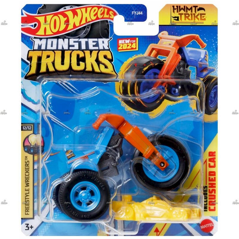 Hot Wheels Monster Trucks HWMT Strike FREESTYLE WRECKERS 2024