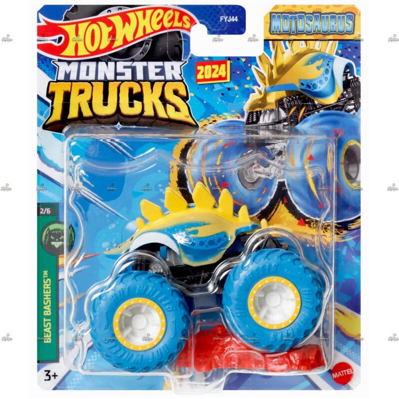 Hot Wheels Monster Trucks Motosaurus BEAST BASHERS 2024