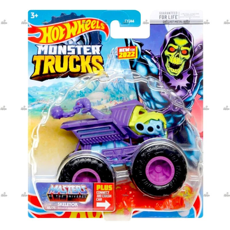 Hot Wheels Monster Trucks Skeletor MASTERS OF THE UNIVERSE