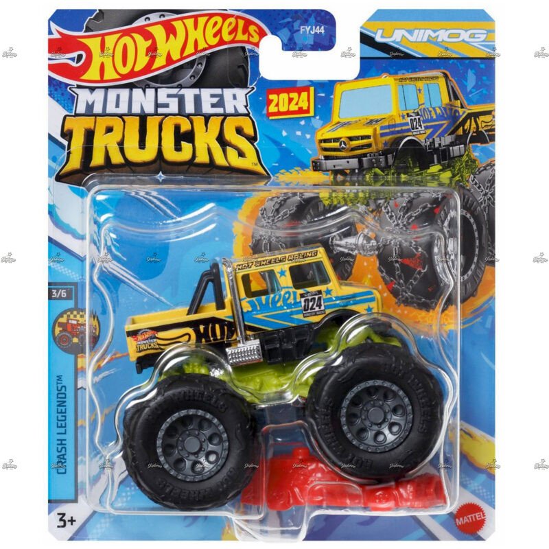 Hot Wheels Monster Trucks Unimog CRASH LEGENDS 2024