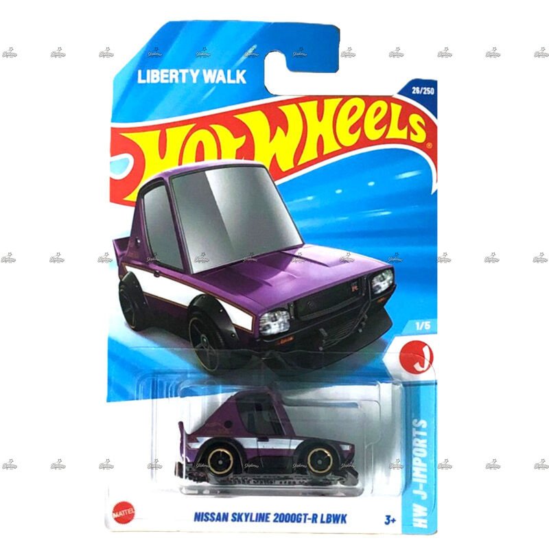 Hot Wheels Nissan Skyline 2000GT R LBWK HW J IMPORTS