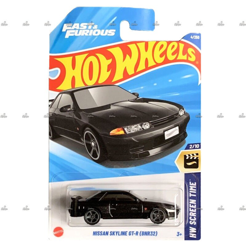 Hot Wheels Nissan Skyline GT R BNR32 HW SCREEN TIME FAST AND FURIOUS