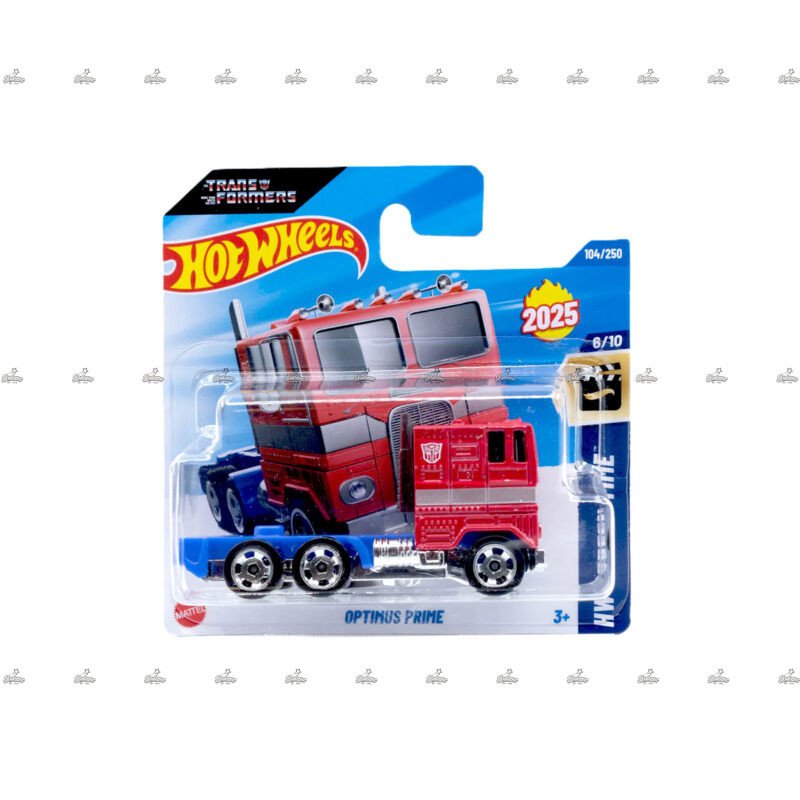 Hot Wheels Optimus Prime HW SCREEN TIME TRANSFORMERS
