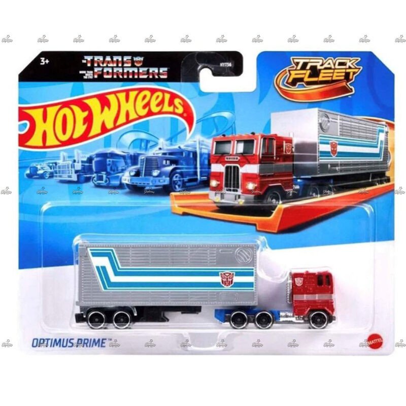 Hot Wheels Optimus Prime TRACK FLEET TRANSFORMERS