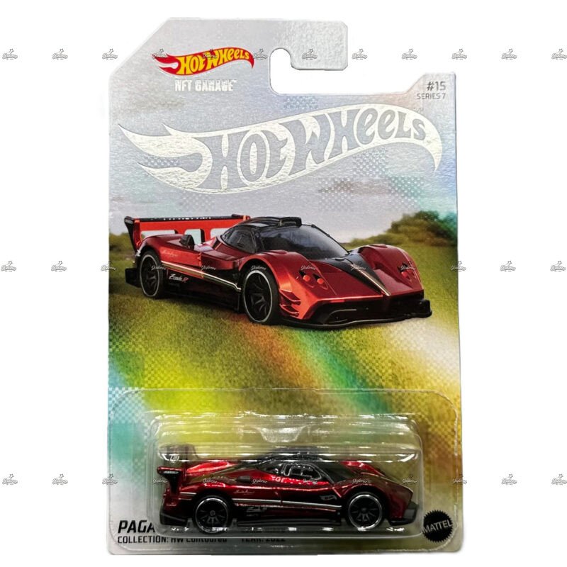 Hot Wheels Pagani Zonda R HW CONTOURED NFT GARAGE SERIES 7b
