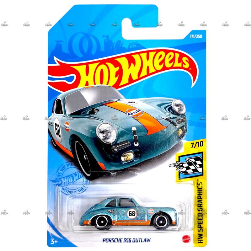 Hot Wheels Porsche 356 Outlaw HW SPEED GRAPHICS 2021 Super Treasure Hunt