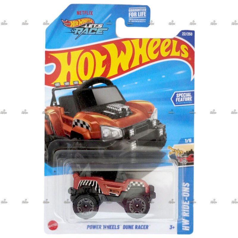 Hot Wheels Power Wheels Dune Racer HW RIDE ONS 2025 F Case U.S. Card 1