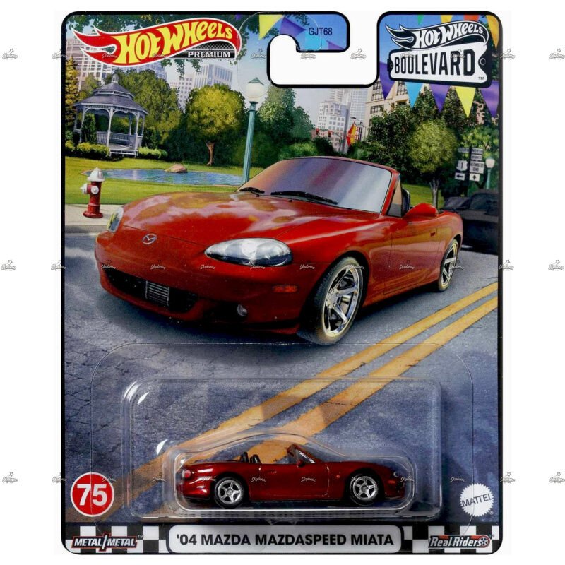 Hot Wheels Premium 04 Mazda Mazdaspeed Miata BOULEVARD