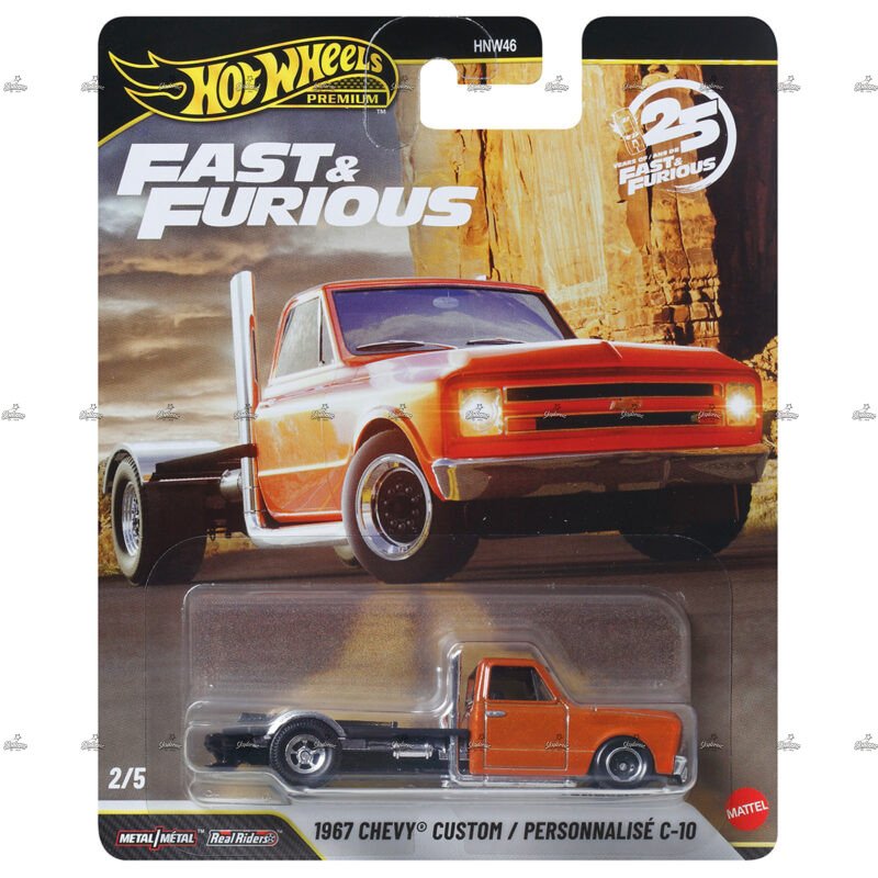 Hot Wheels Premium 1967 Chevy Custom FAST FURIOUS 25TH ANNIVERSARY 2026