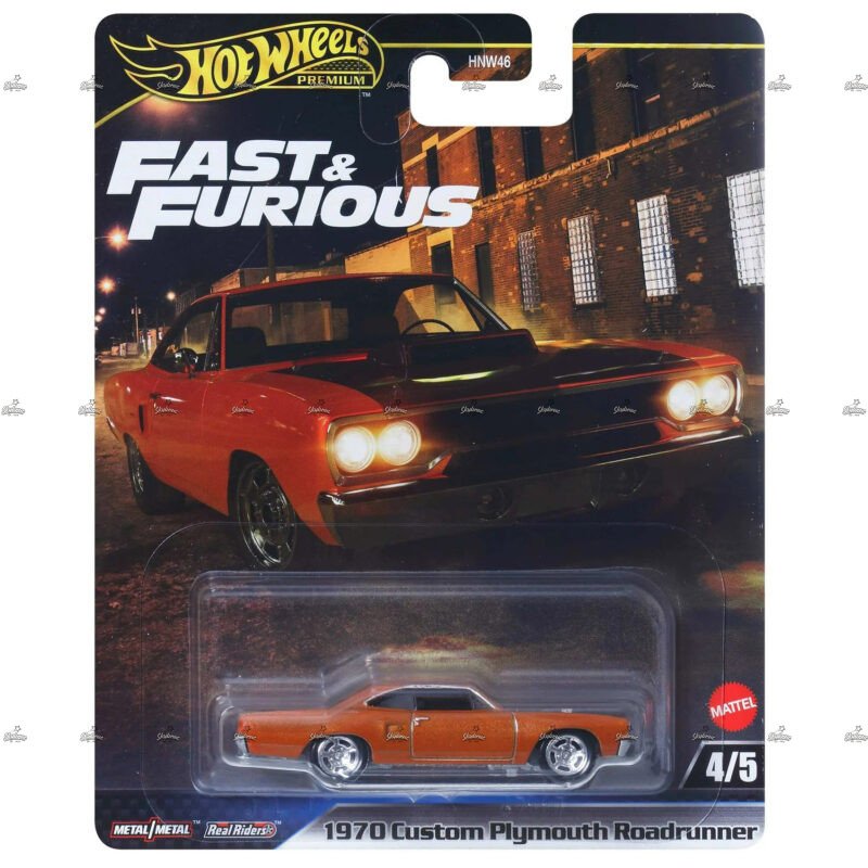 Hot Wheels Premium 1970 Custom Plymouth Roadrunner FAST FURIOUS 2025