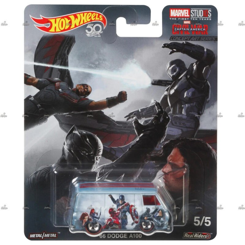 Hot Wheels Premium 66 Dodge Van MARVEL 2018