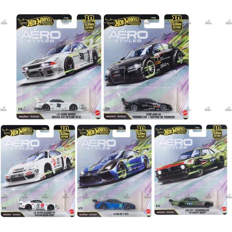 Hot Wheels Premium AERO STYLES 2026
