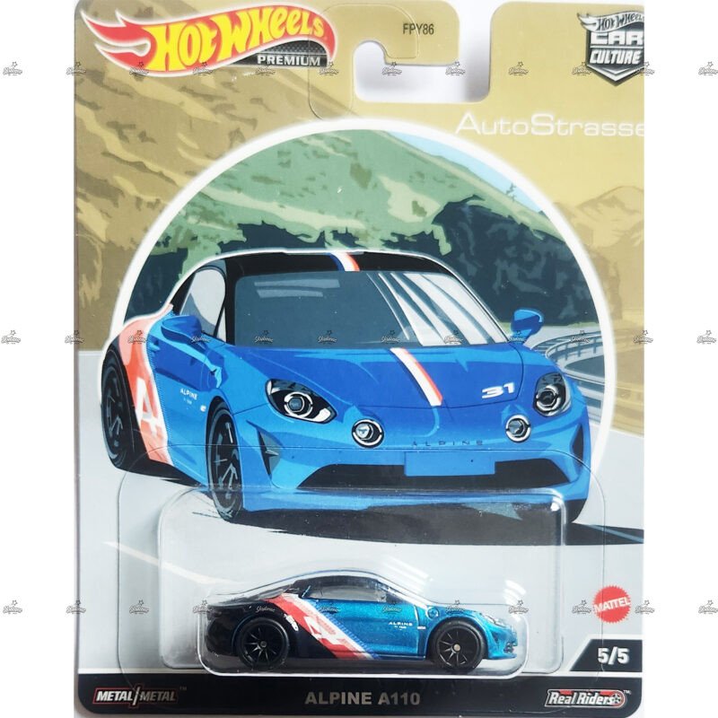 Hot Wheels Premium Alpine A110 AUTOSTRASSE