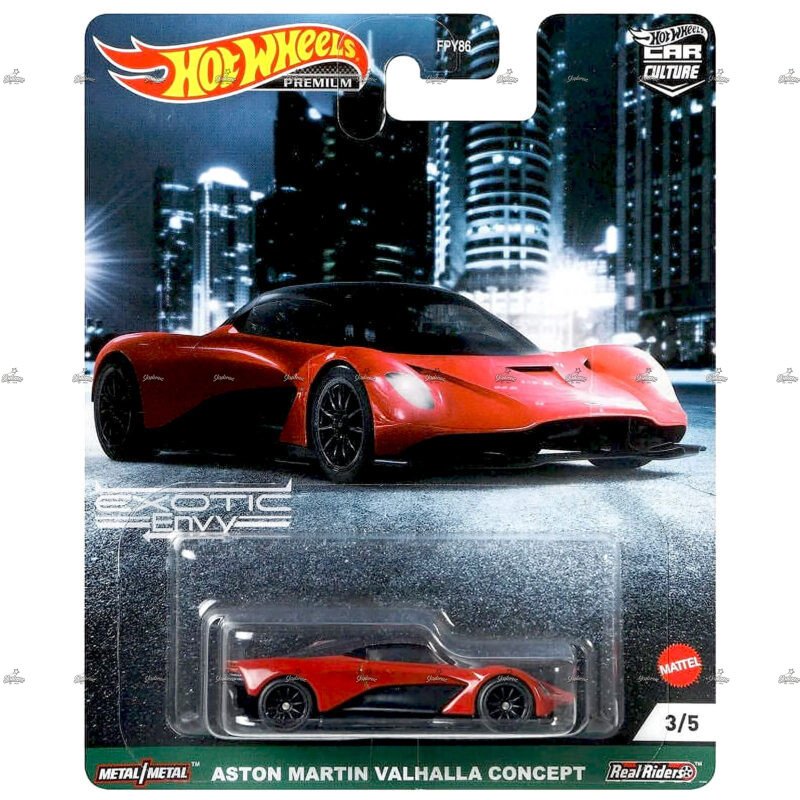 Hot Wheels Premium Aston Martin Valhalla Concept EXOTIC ENVY