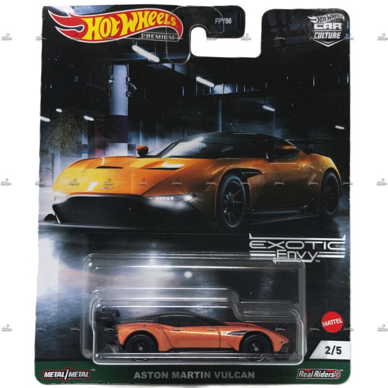 Hot Wheels Premium Aston Martin Vulcan EXOTIC ENVY