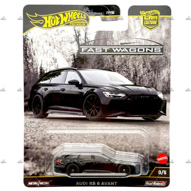 Hot Wheels Premium Audi RS 6 Avant FAST WAGONS CHASE